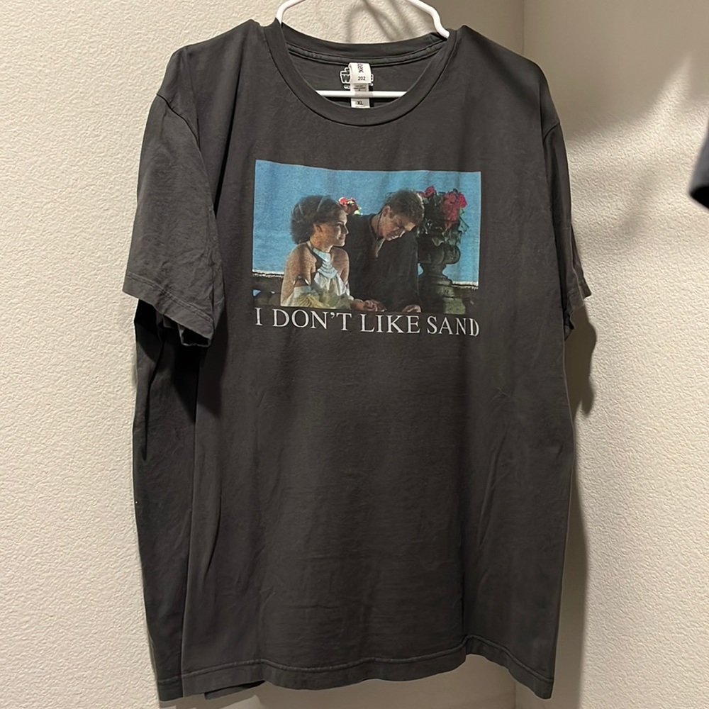 Star Wars anakin and padme moment graphic t shirt